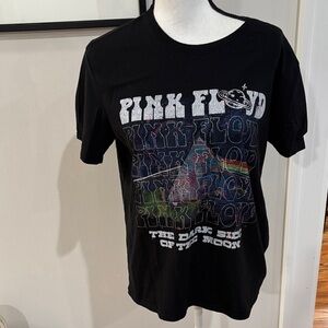 Pink Floyd Black Graphic Tee